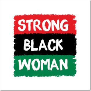 Strong Black Woman Posters and Art